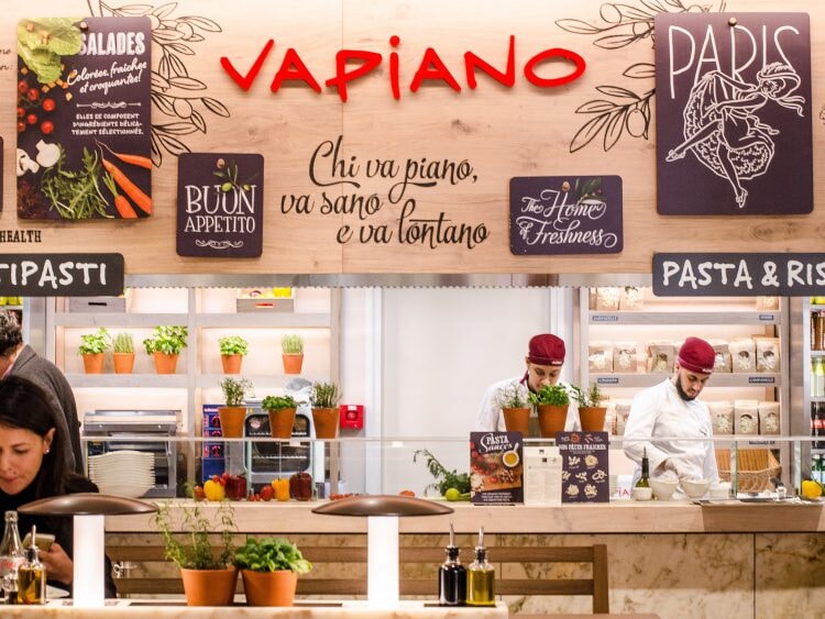 Restaurant Vapiano Champs Elysées4
